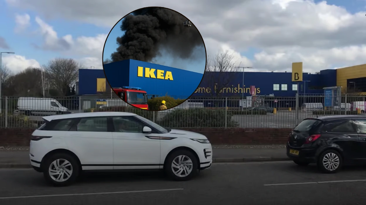 Ikea Wembley North London Solar Panel Fire Causes Evacuation