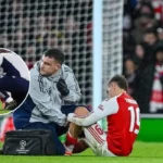 Arsenal's Trossard Injured in 3-1 Bayern Win