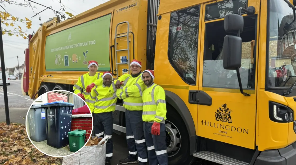 Brent Harrow Christmas Bin Dates Tree Recycling 