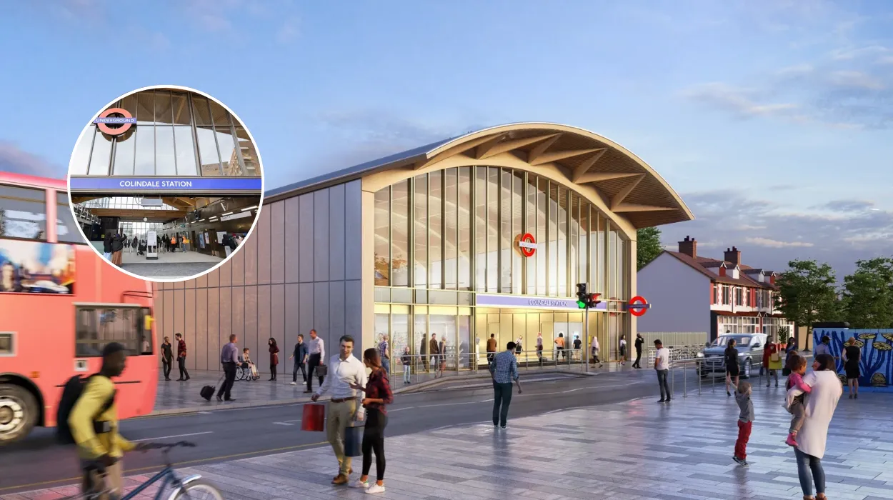 Colindale Station North London Reopens Step-Free After Revamp