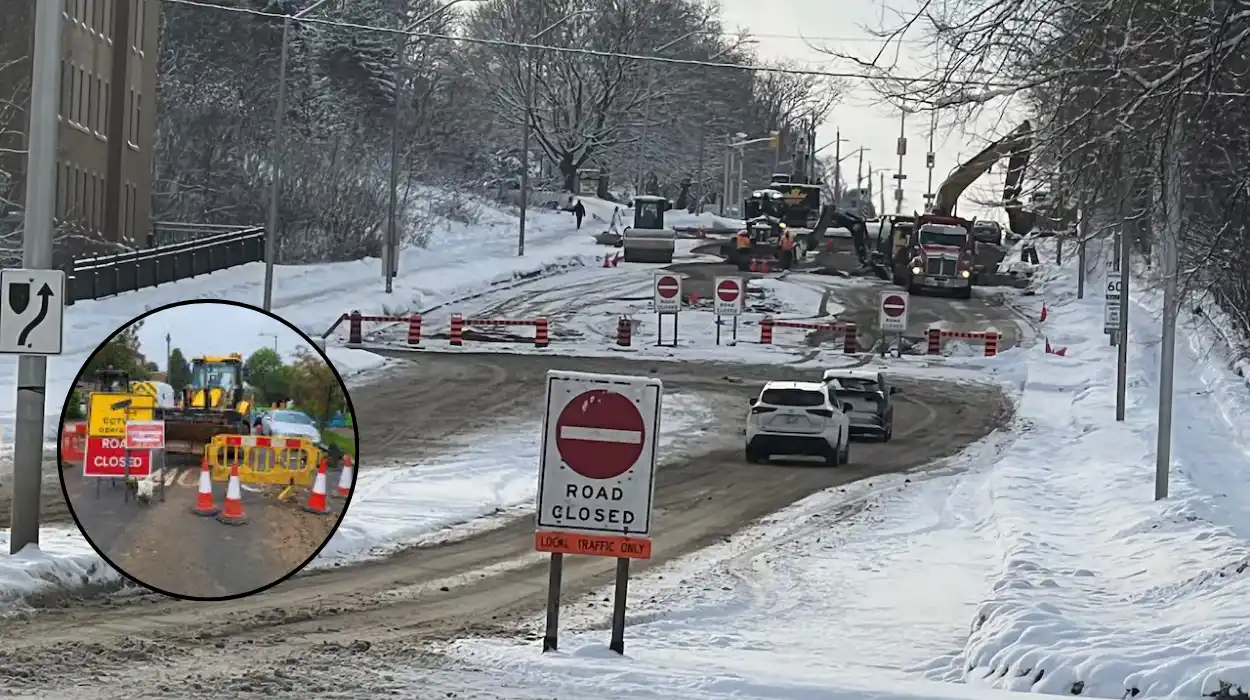 Highbury Ave Water Main Break: North London Closure