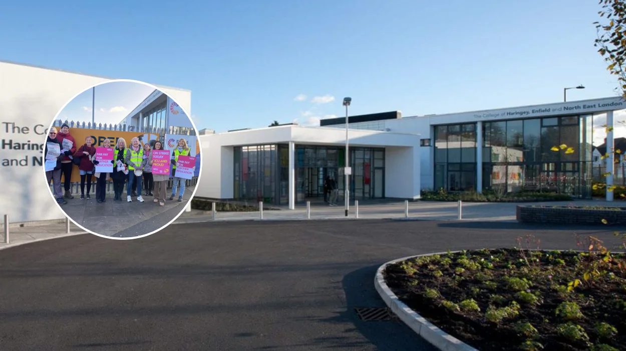 London FE Strikes: UCU at Enfield College Fight For Pay