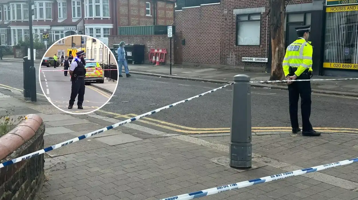 Met Police hunt three men after Enfield firearms and stabbing