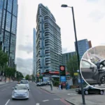 Car Crashes Bus Islington Chase Knifepoint Robbery