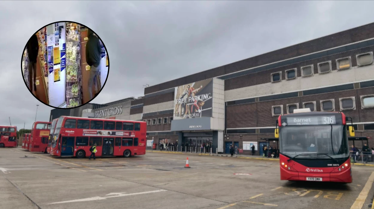 Police Hunt Knifepoint Robbery Suspect at North London Shopping Centre