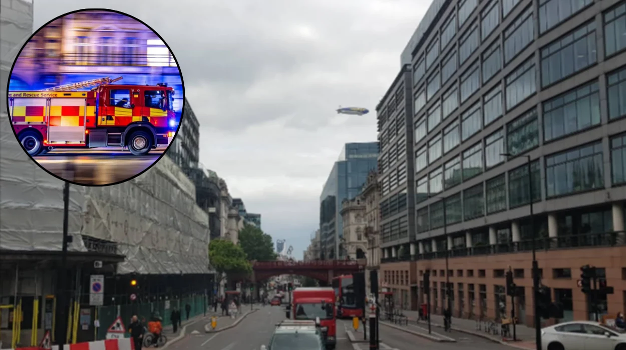 Six Firefighters Injured in North London Fire Engine Collision