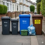 How to pay for new rubbish bin Brent