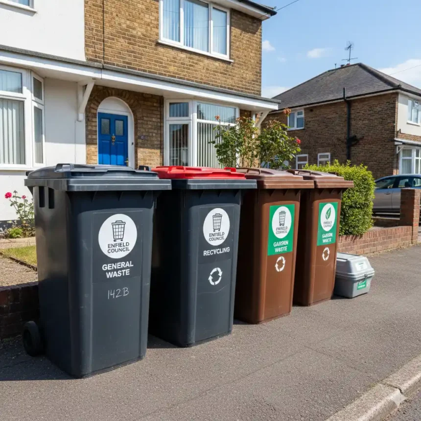 How long for new bin delivery Enfield