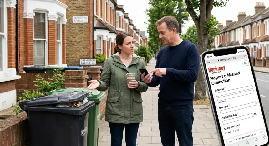 How to complain about missed collections in Haringey
