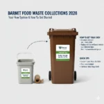 How to get a new Barnet food waste caddy