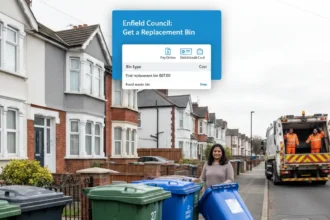 How to pay for replacement bins in Enfield