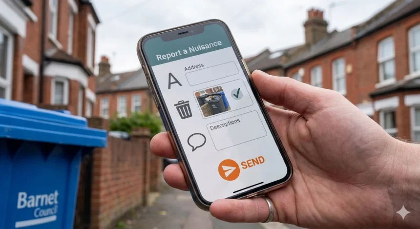 How to report a neighbor for overflowing bins