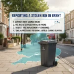 How to report a stolen bin in Brent