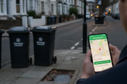 How to report a stolen wheelie bin Haringey anonymously