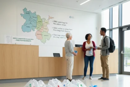 How to request extra recycling bags London