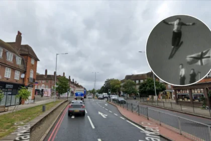 Ski Jumping Spectacle Hits Hampstead Heath 1950