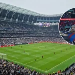 South Stand Tifo for North London Derby 2026 