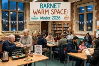 How to find Barnet warm spaces for winter 2026