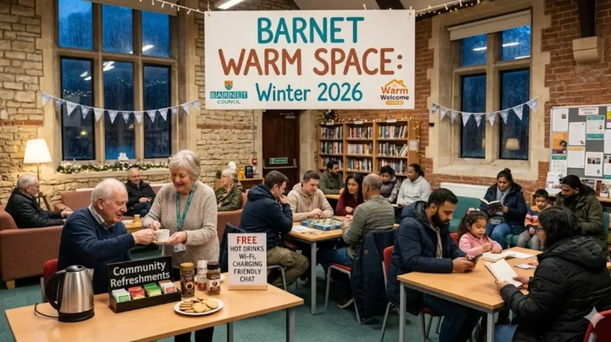 How to find Barnet warm spaces for winter 2026