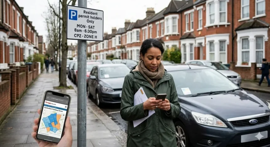 How to find parking permit rules for your new ward