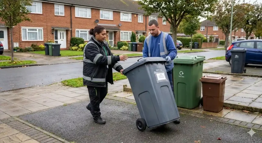 How to get a free replacement council bin