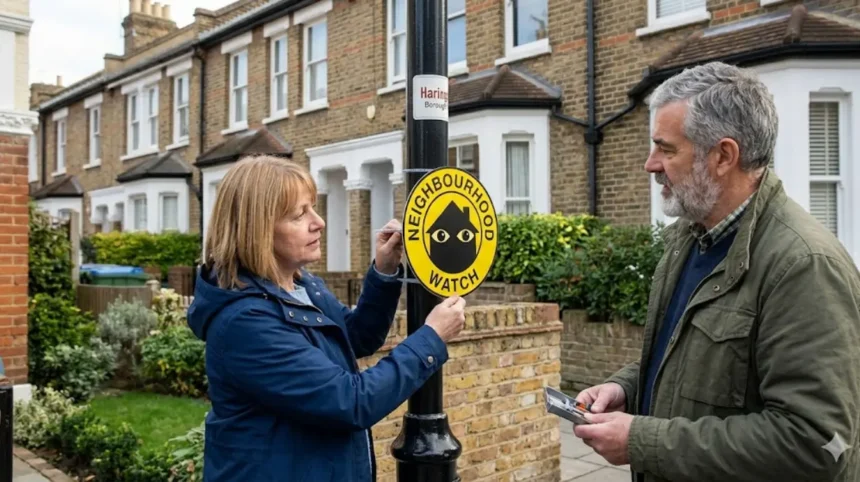 How to join a North London neighborhood watch group