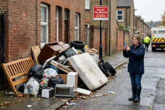 How to remove illegal fly-tipping in Hackney alleys
