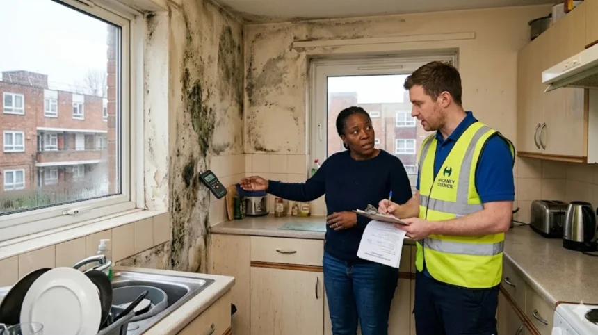 How to report damp and mould in Hackney council flats
