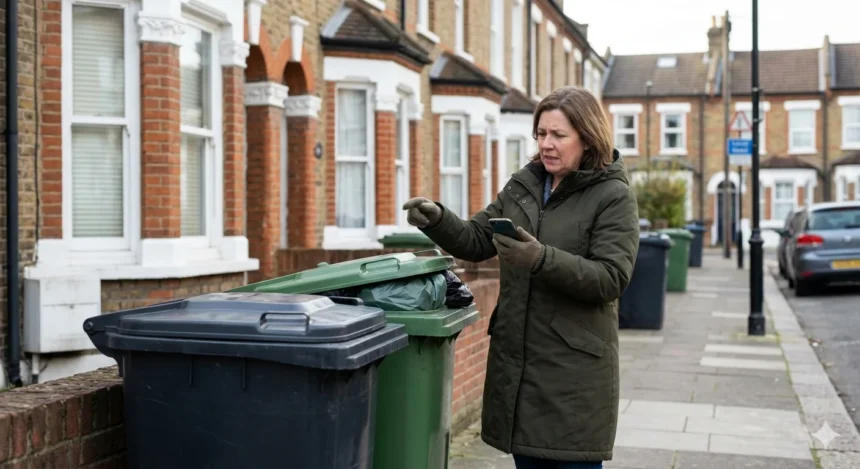 How to report missed bin collections London