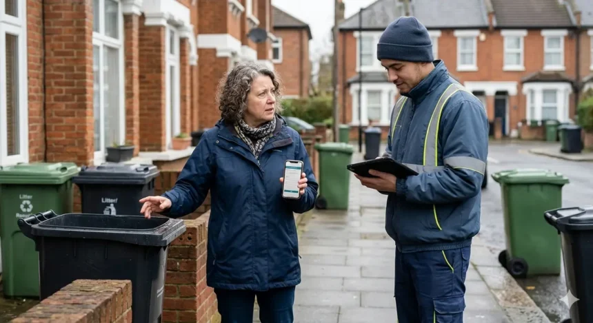 How to report stolen bins without a crime ref