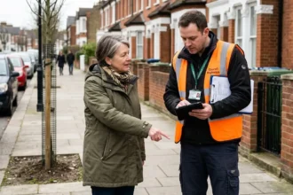 How to request a new street tree in North London
