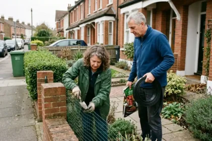 How to stop fox mess in North London front gardens