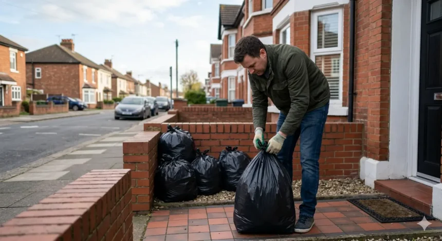 How to store rubbish while waiting for a bin