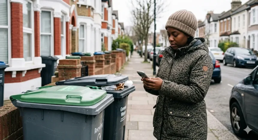 How to use the Haringey bin reporting portal