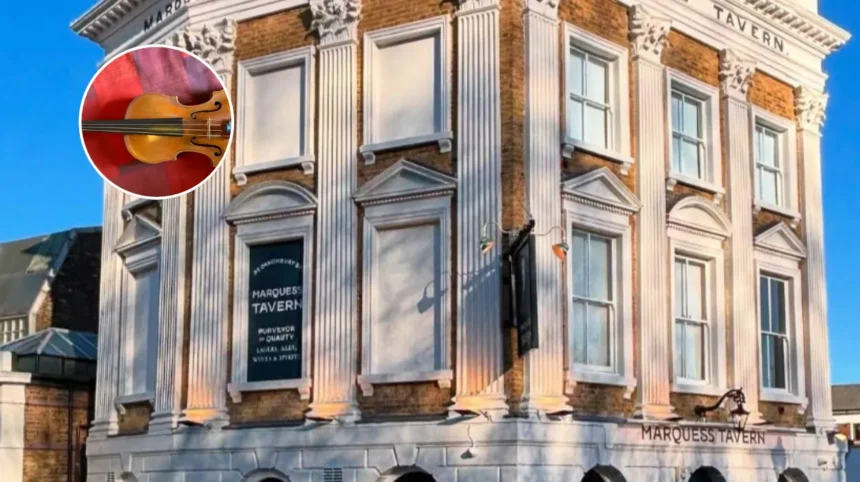 Madour Charged: £150k Violin Stolen Islington Pub 2026