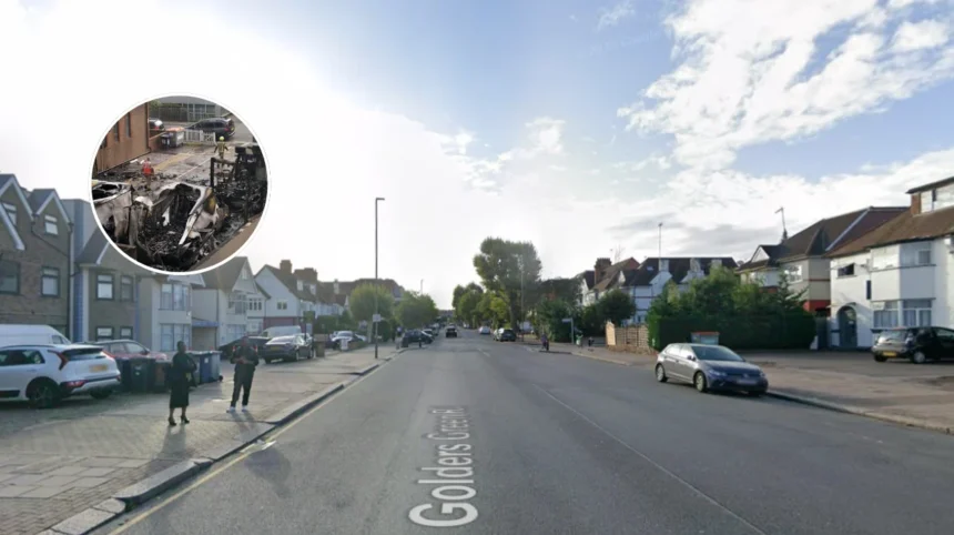 Antisemitic Arson in Golders Green Jewish Area 2026