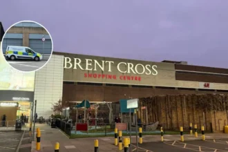 Brent Cross stabbing man in his 50s north London 2026