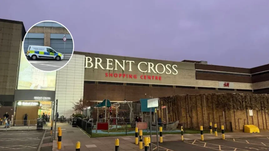 Brent Cross stabbing man in his 50s north London 2026