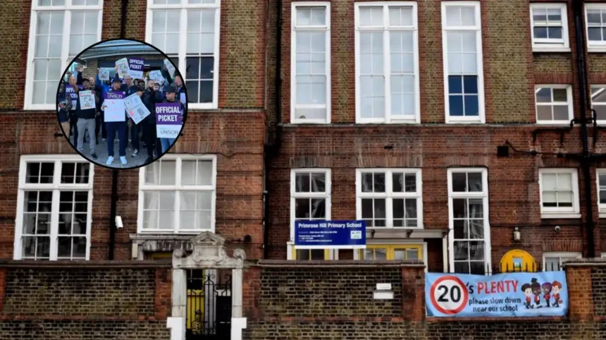 Camden TAs Strike for Regrading at Primrose Hill, 2026