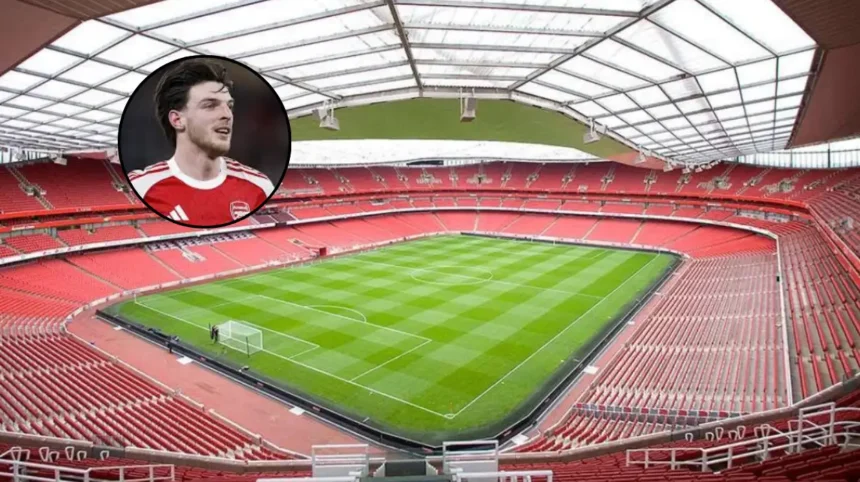 Declan Rice sets record after Arsenal draw in North London 2026