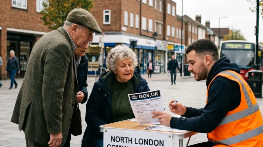 How can North London residents protect themselves from scams?