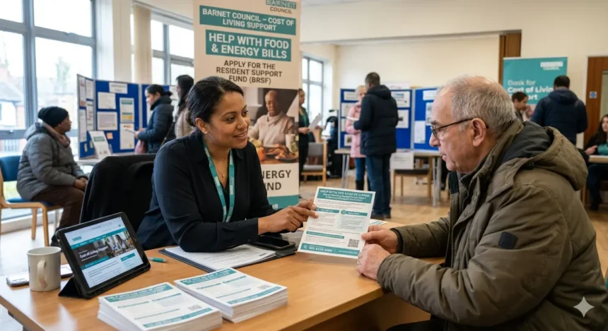 How to access the Barnet council cost of living fund