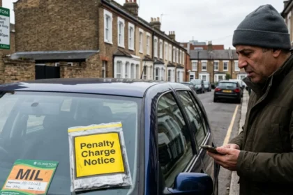 How to appeal a "MIL" permit parking fine in Islington