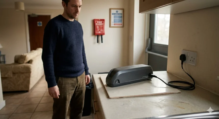 How to charge e-bikes safely to avoid flat fires