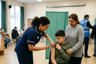 How to find measles vaccination clinics in Enfield