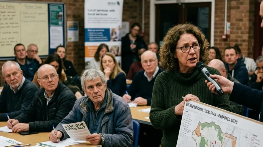 How to object to new town housing plans in Enfield