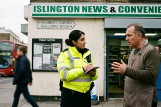 How to report aggressive begging in Islington wards