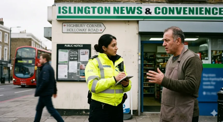 How to report aggressive begging in Islington wards
