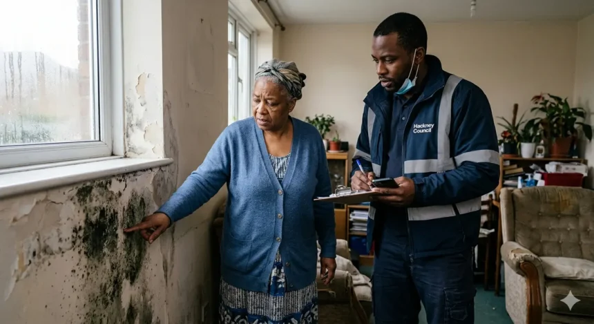 How to report damp and mould in Hackney council homes