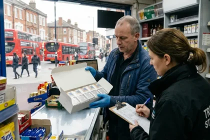 How to report illegal cigarette sales in North London